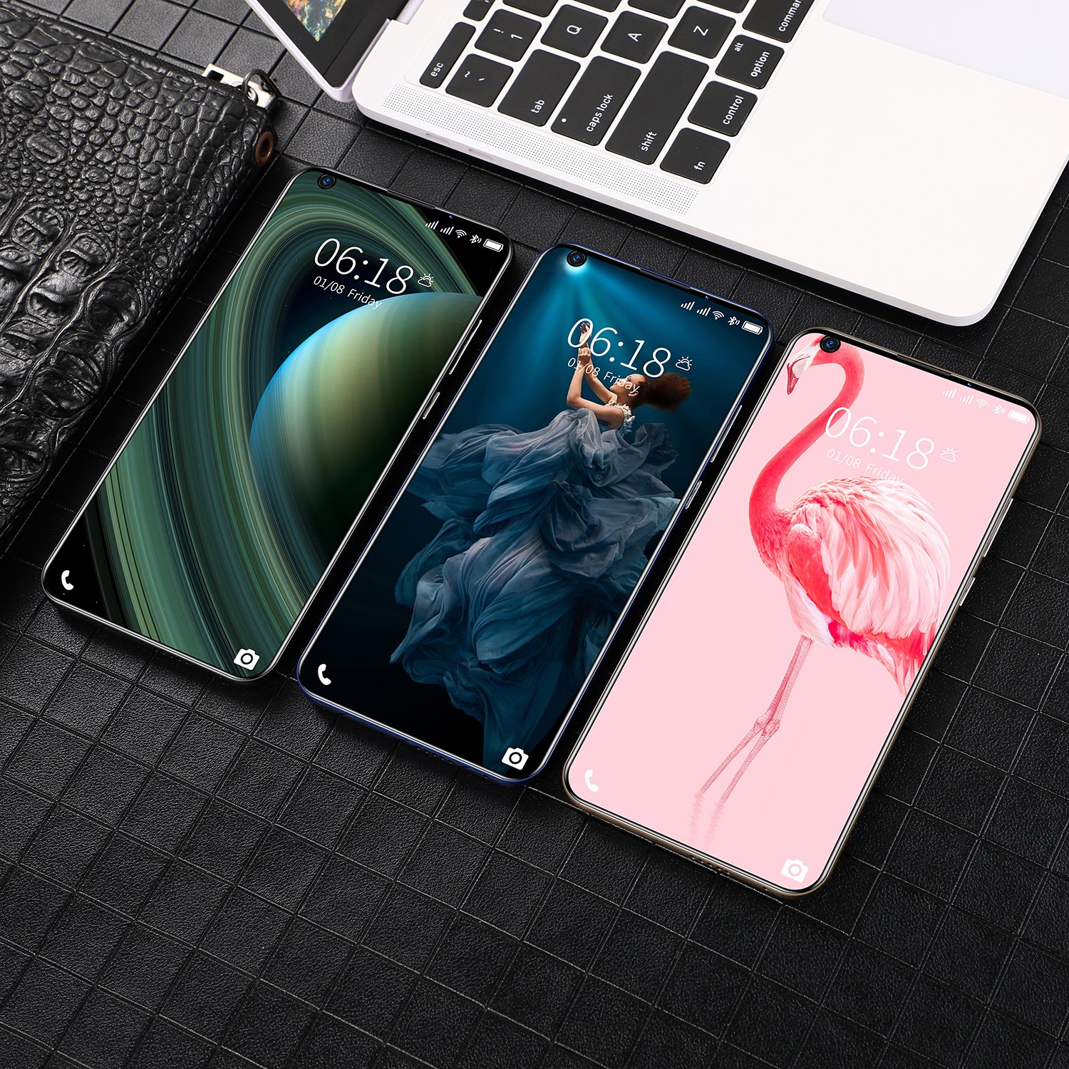 M11 Pro 6.82 Inch Unlocked Smartphone Android 3G 6.82" Cellphone With Real 1G RAM + 8GB ROM All Languages in Retail Boxes